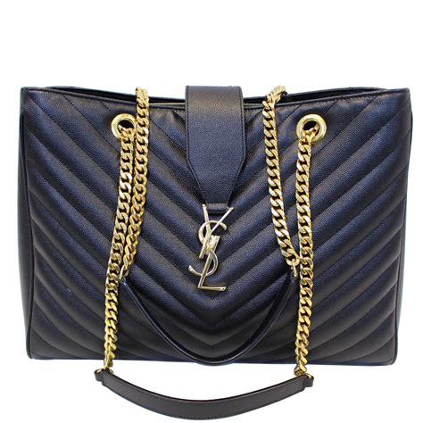 ysl black chevron bag|ysl bag farfetch.